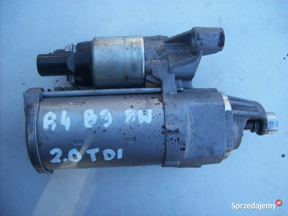 A4 B9 20 TDI Rozrusznik Bosch Oryginal mazowieckie Mińsk Mazowiecki