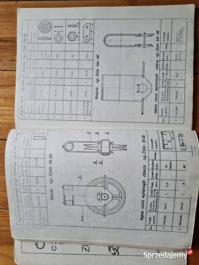 Katalog części zamiennych i norm żurawia sam Bydgoszcz sprzedam