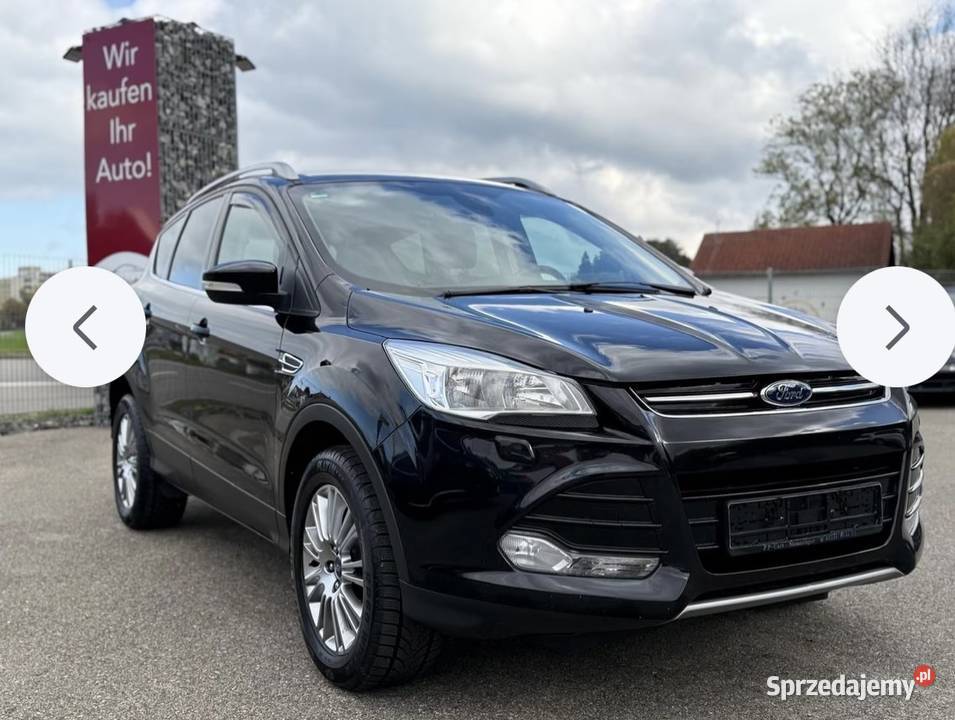 Ford Kuga 4x4 2014 pół skóra z Niemiec super 2000cm3 Jelenia Góra