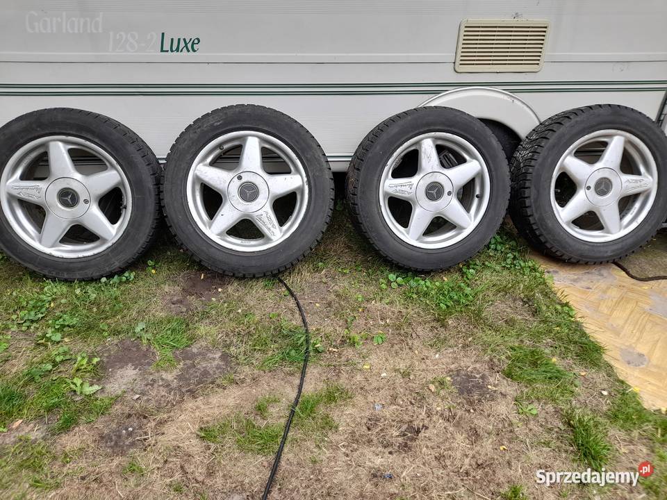 Koła mercedes Opony zimowe felgi aluminiowe AZEV Kobylniki sprzedam