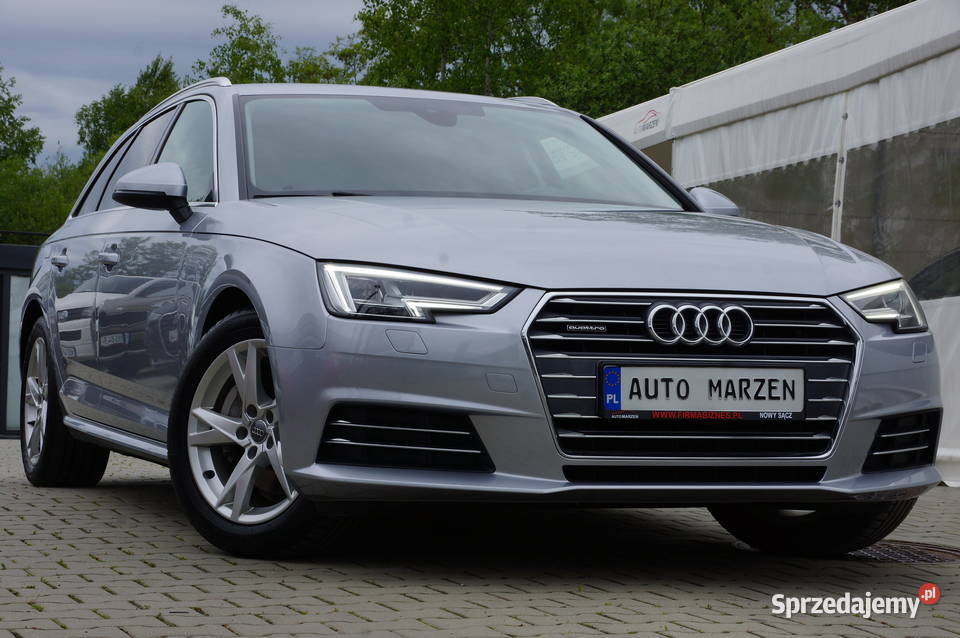 Audi A4 20 TDI CR 190 4x4 Klima Full LED Hak Nowy Sącz sprzedam