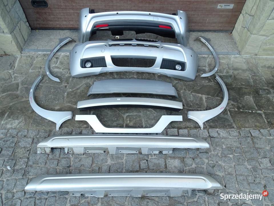 KOMPLETNY MPAKIET BMW X3 E83 LIFT ZDERZAK LISTWY