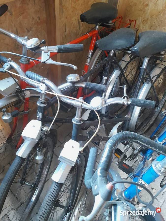 Kolekcja starych rowerow Gilowice