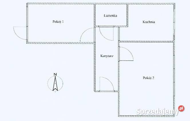 Mieszkanie Konin 50m2 Balkon Centrum