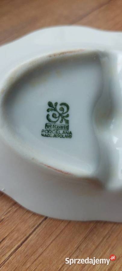 Porcelanowa solniczka pieprzniczka naczynko