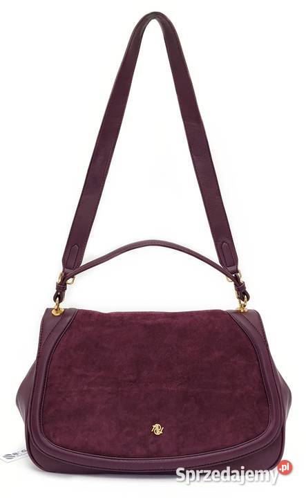 Torebka Listonoszka Ekoskóra Zamszowa A4 Kraków