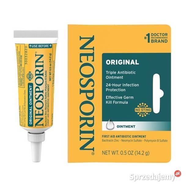 MAŚĆ NEOSPORIN ORIGINAL ANTYBIOTYKOWA 142g Poznań