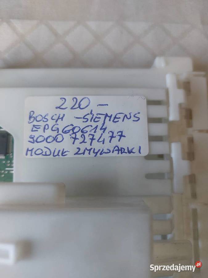 BOSCH SIEMENS EPG 60614 9000727477 MODUŁ Nowy Sącz