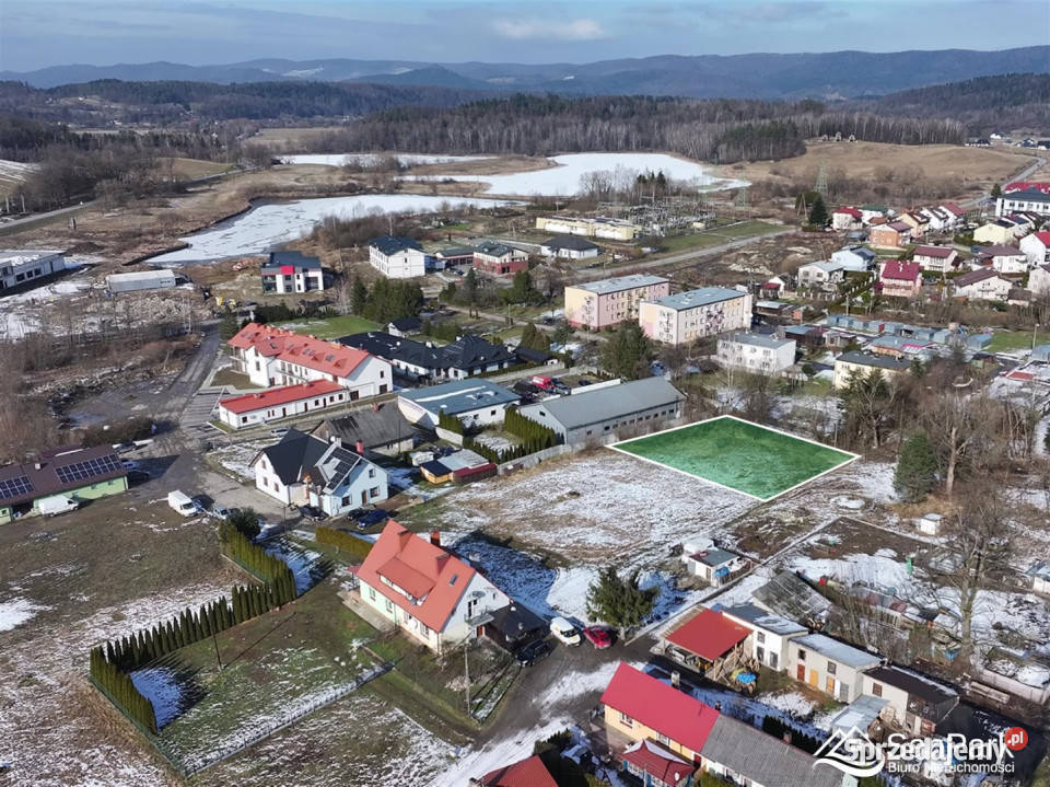 Działka w centrum Leska 139zł/m2 podkarpackie Lesko sprzedam