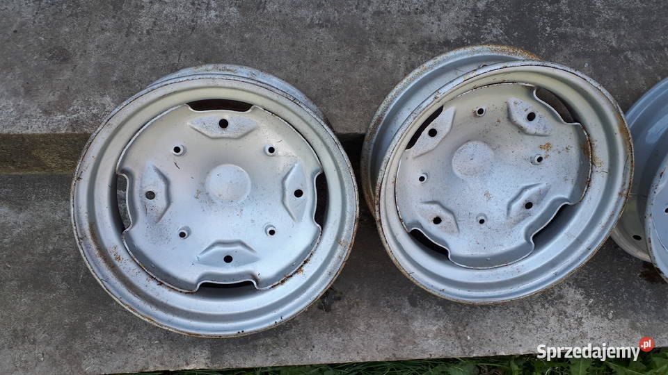 Nowe felgi cytrynki fiat126p Parszów