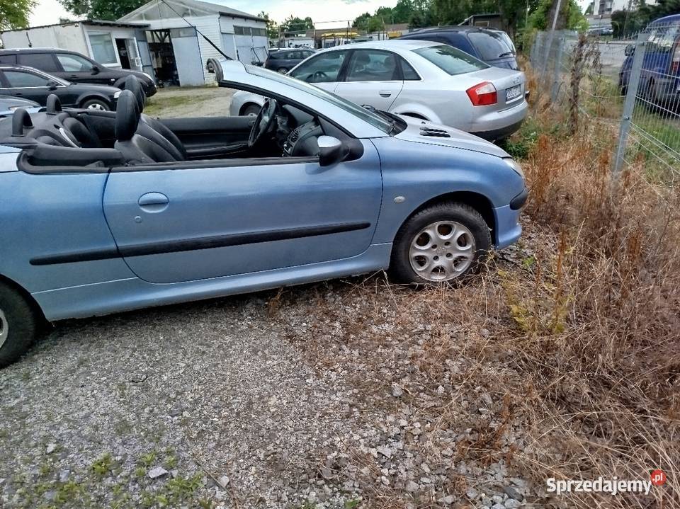 peugeot 2003 kabriolet 16 gaz 206 CC Opole