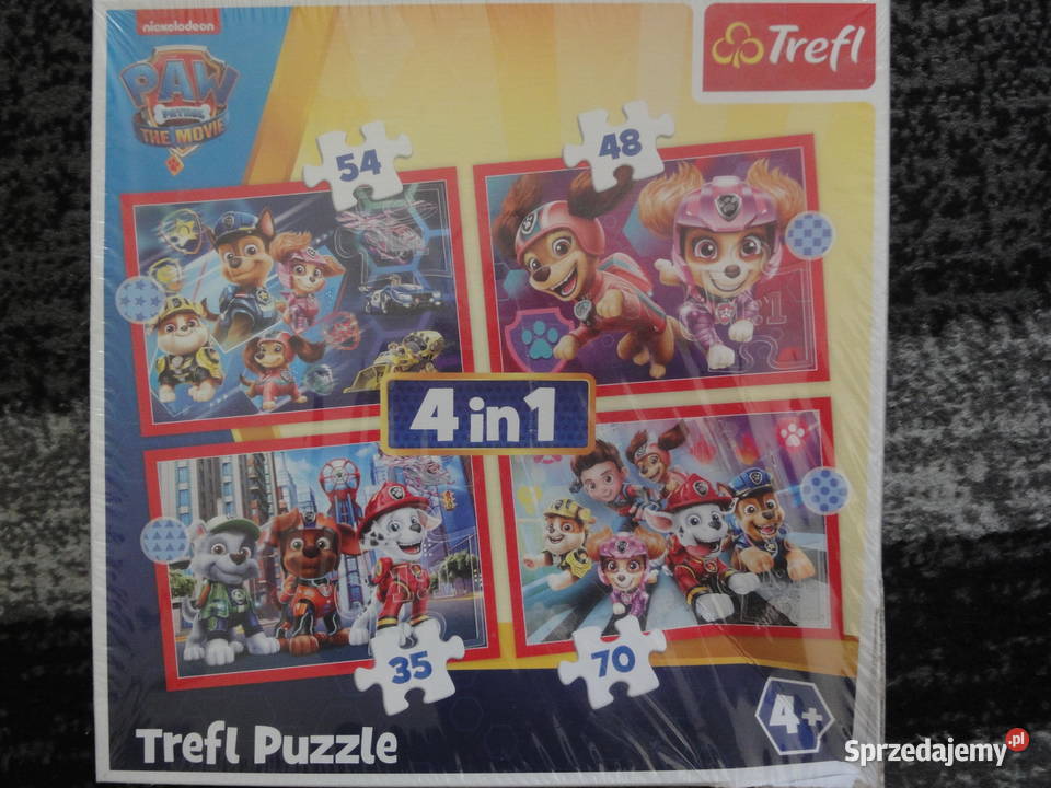 Puzzle psi patrolnowe sprzedam