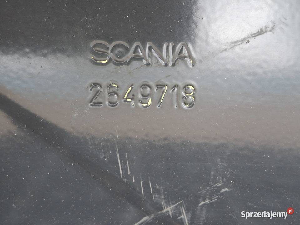 SCANIA RS STOPNICA PRAWA STOPIEŃ BLACHA TREP lubuskie Bieleń
