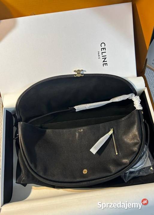 Premium torebka Celine Halfmoon Soft Triomphe Wrocław