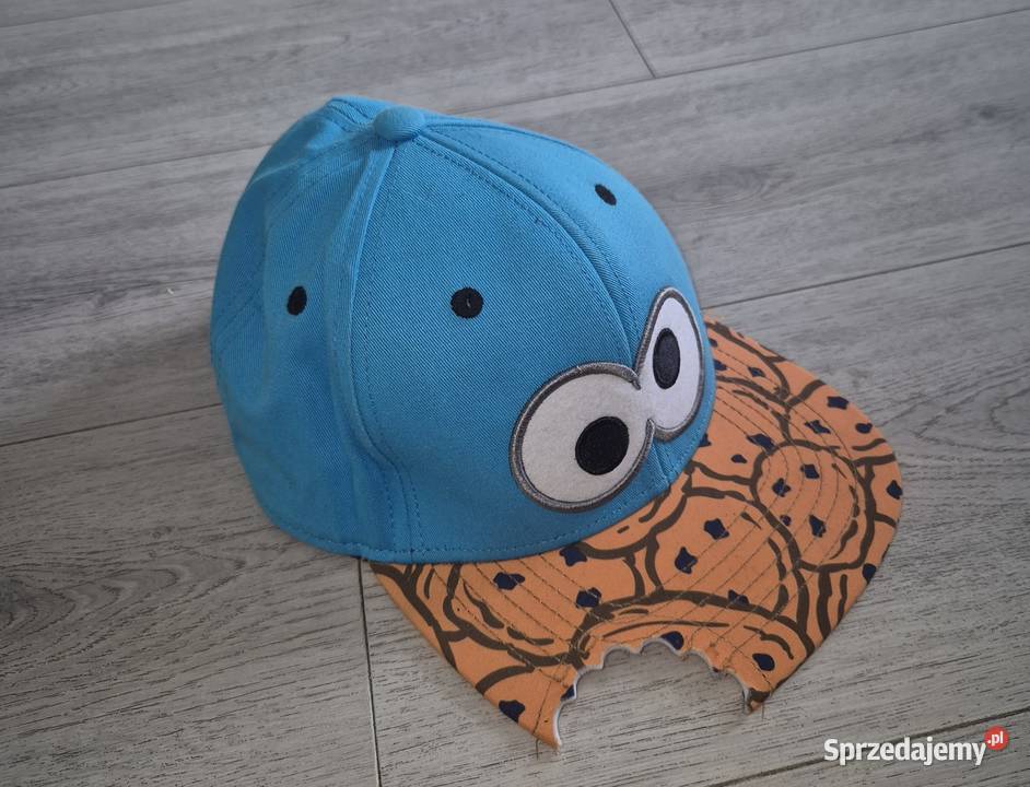 Czapka z daszkiem Sesame Street Cookie bite Łódź sprzedam