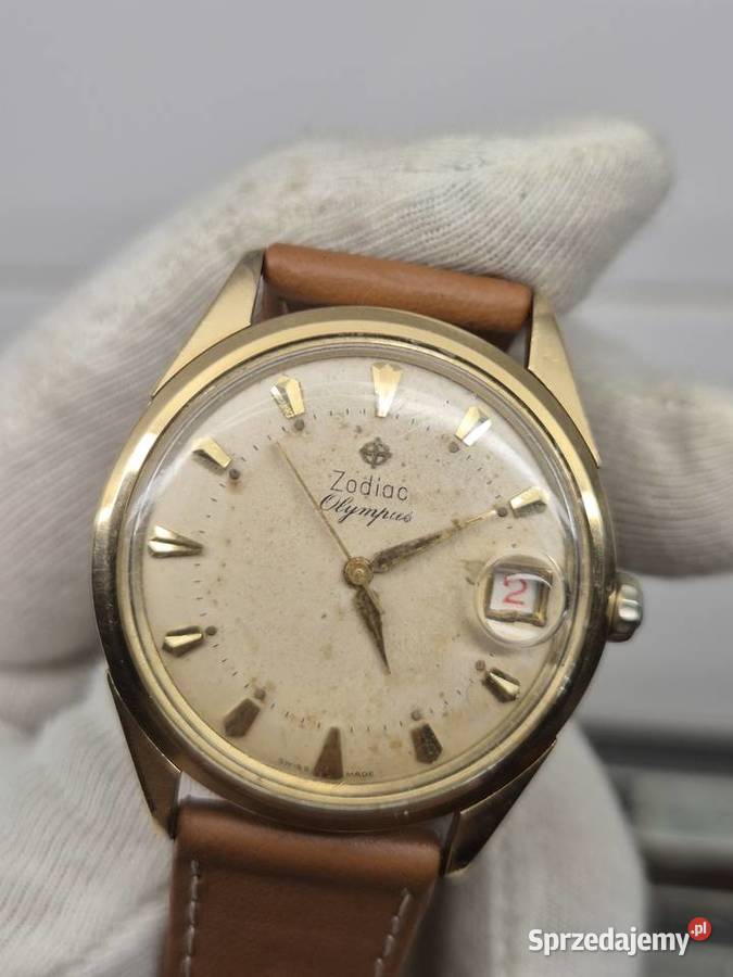 Zabytkowy zegarek Zodiac Olympos automatic Męskie Chorzów