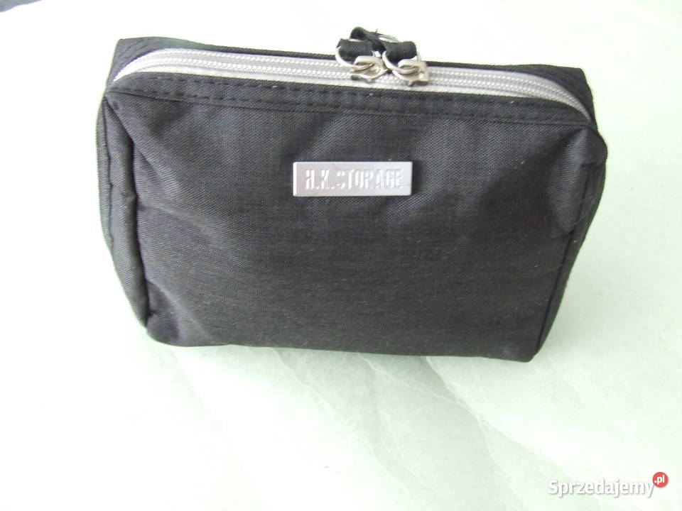 Kosmetyczka saszetka czarna HK Storage Oborniki Śląskie