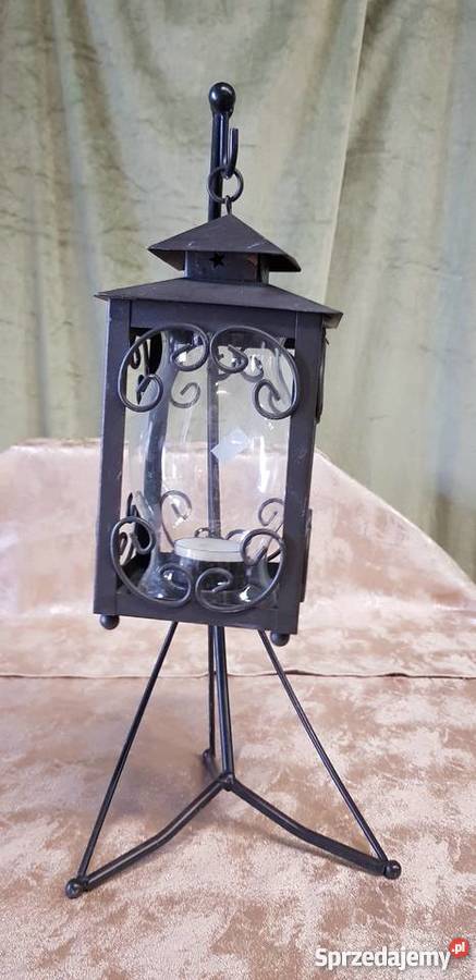 Lampion wiszacy czarny Stargard
