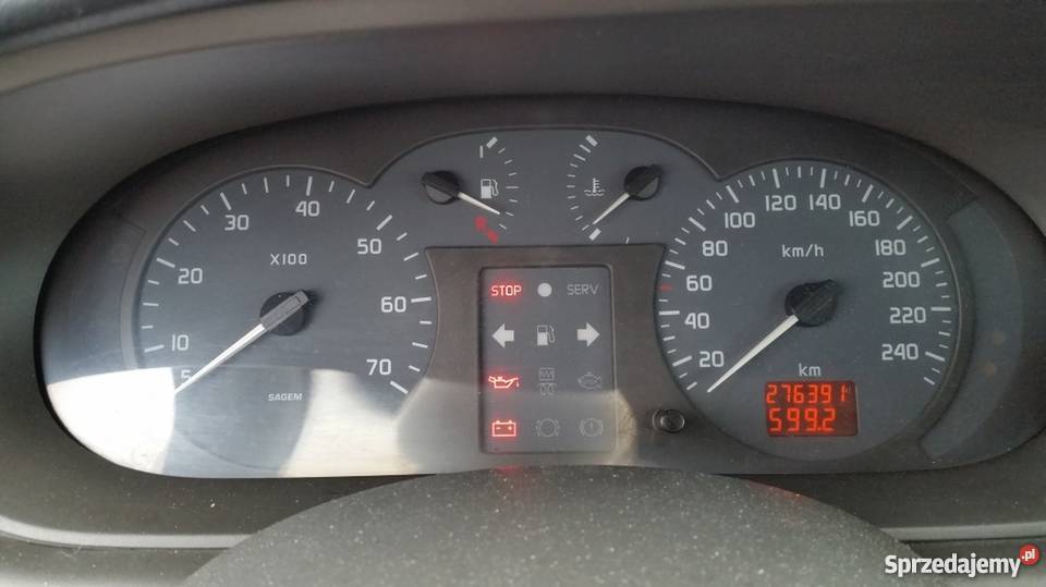 Renault Megane Scenic I 2000 Lift 19 DCI 105 centralny zamek Samochody osobowe lubelskie Zamość