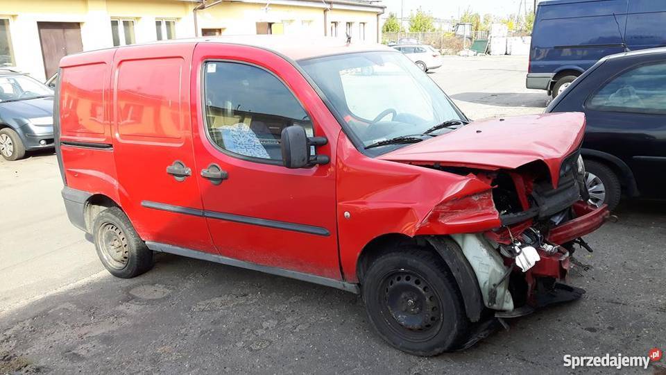 Fiat Doblo 1.9 D uszkodzony Nowy Dwór Mazowiecki