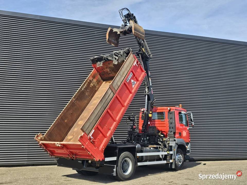 Man wywrotka 4x4 z dzwigiem Motoryzacja Warszawa