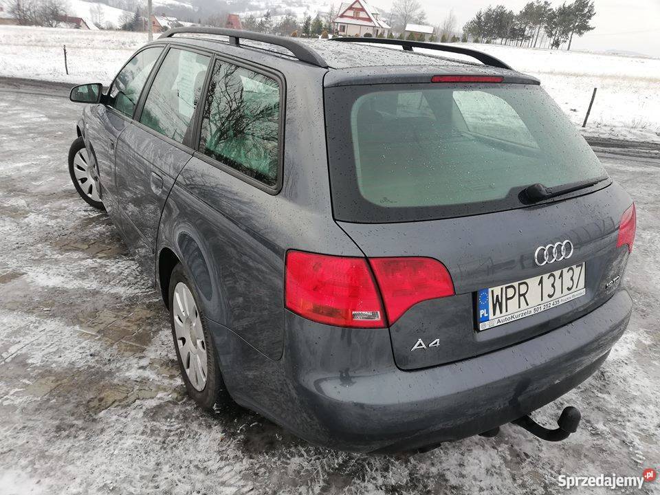 Audi A4 B7 19 TDI FABRYCZNY LAKIER 100 Super aluminiowe felgi Audi Grybów sprzedam