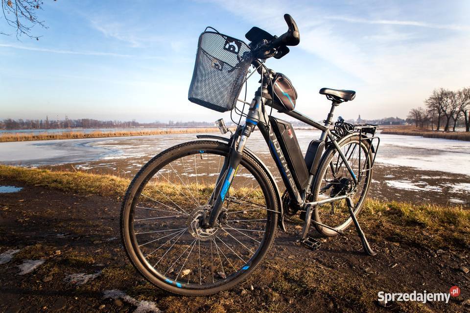 Rower elektryczny trekkingowy rama 22 moc 350W Czechowice-Dziedzice