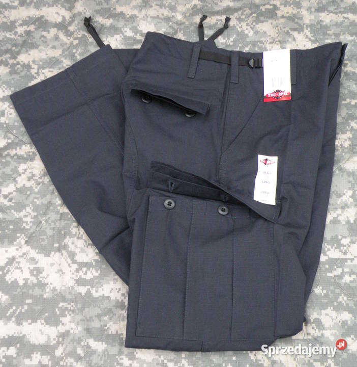 Spodnie BDU NAVY BLUE TRU SPEC small long cotton dolnośląskie Wrocław