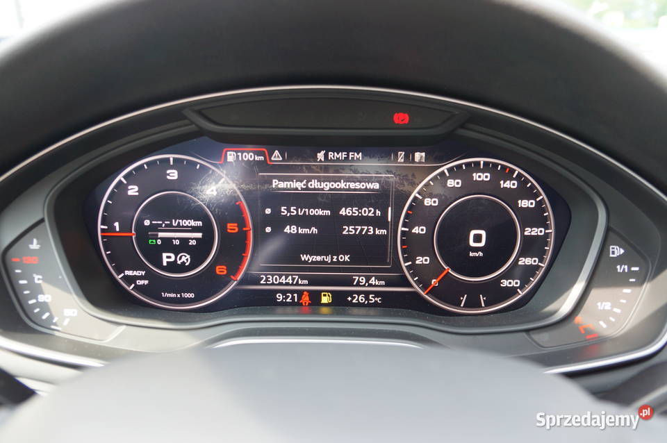Audi A4 20 TDI CR 150 Virtual Navi BO Skóra Hak czujnik deszczu małopolskie Nowy Sącz sprzedam