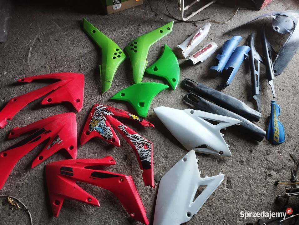 Plastiki cross crf rmz kxf husaberg ktm Kobiele Wielkie