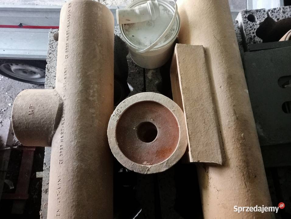 Komin ceramiczny IBF fi 140 dł 6mb Środa Śląska