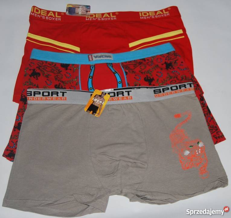 bokserki męskie 3xl Wieruszów sprzedam