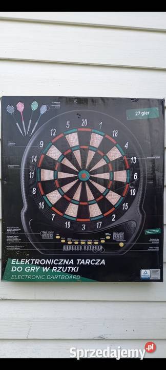 DART Elektroniczna Tarcza do gry w rzutki lotki mazowieckie Małkinia Górna