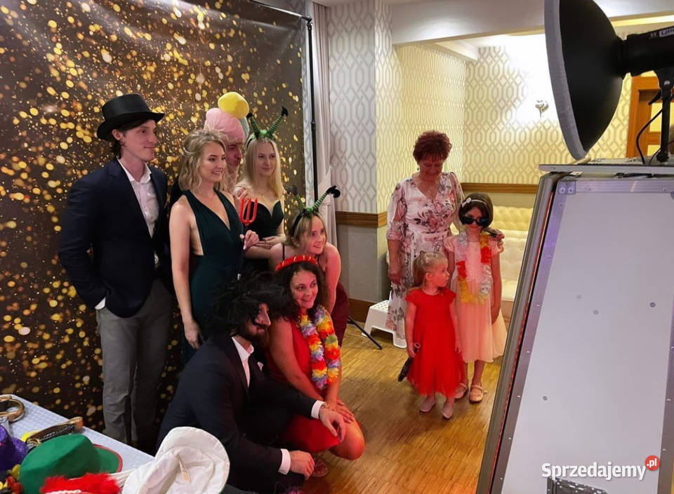 Fotolustro 65 P4F Fotobudka Tło Gadżety na lubelskie Wilkołaz-Stacja Kolejowa