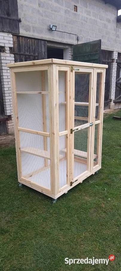 Woliera ptactwakota Żeleźniki sprzedam