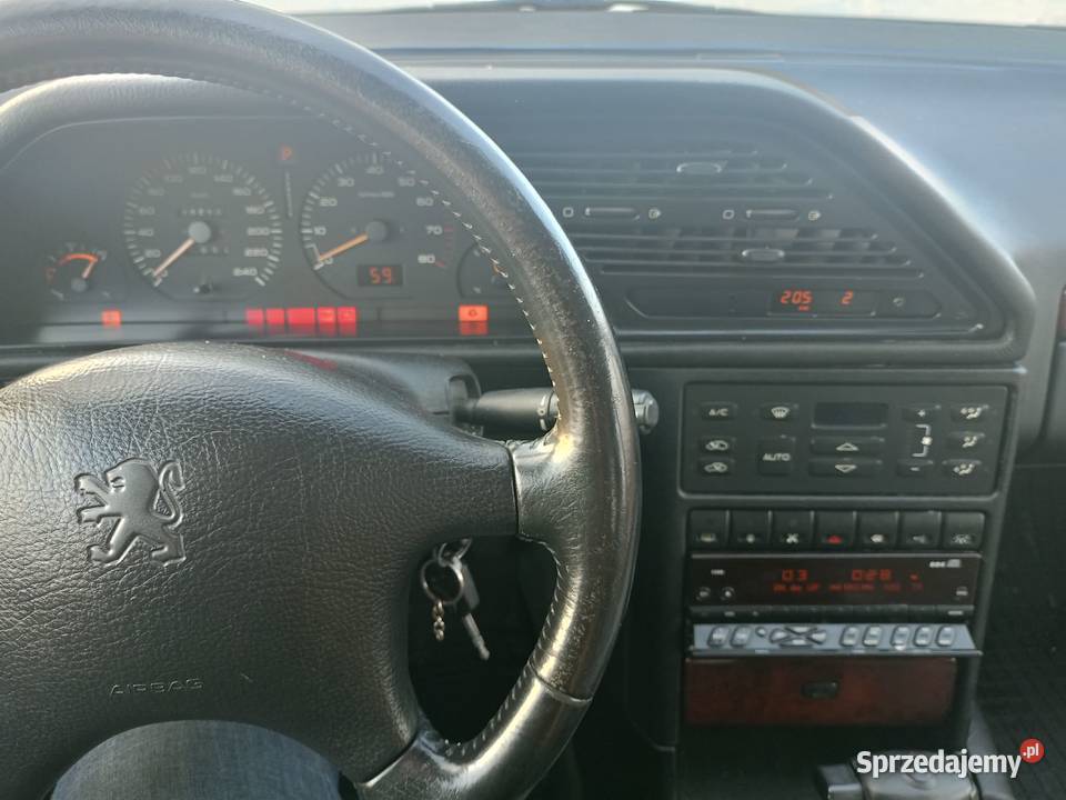 Peugeot 605 30 V6 BENZYNA AUTOMAT Samochody osobowe mazowieckie sprzedam