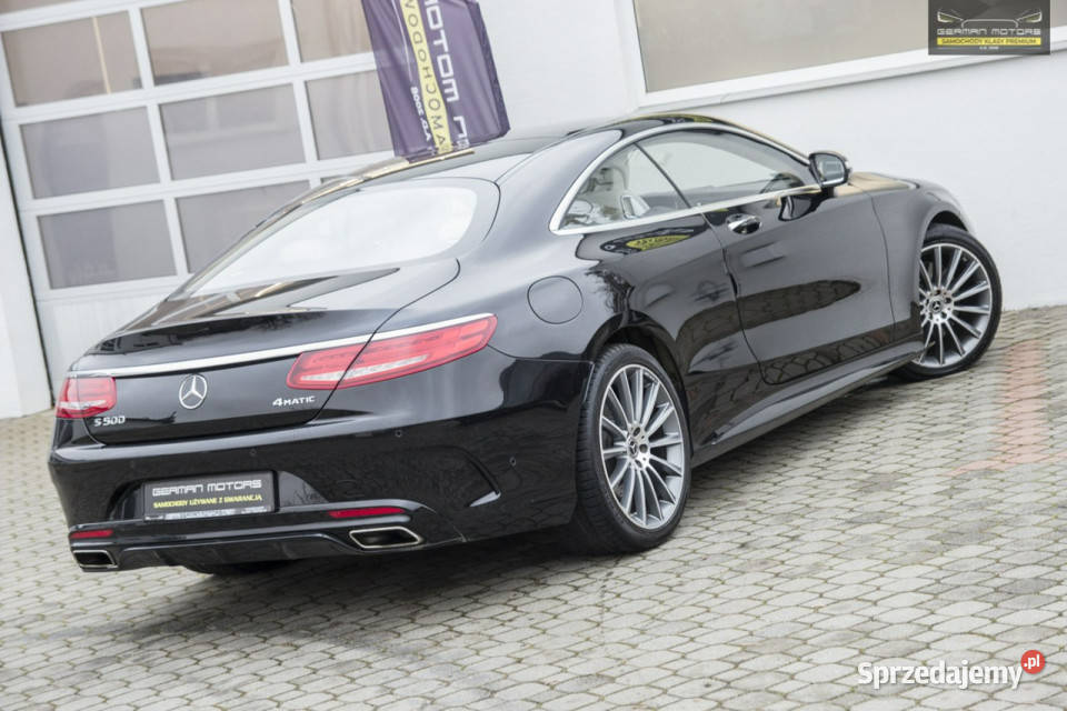 Mercedes S 400 4MATIC Burmester Panoramadach garażowany Dębogórze