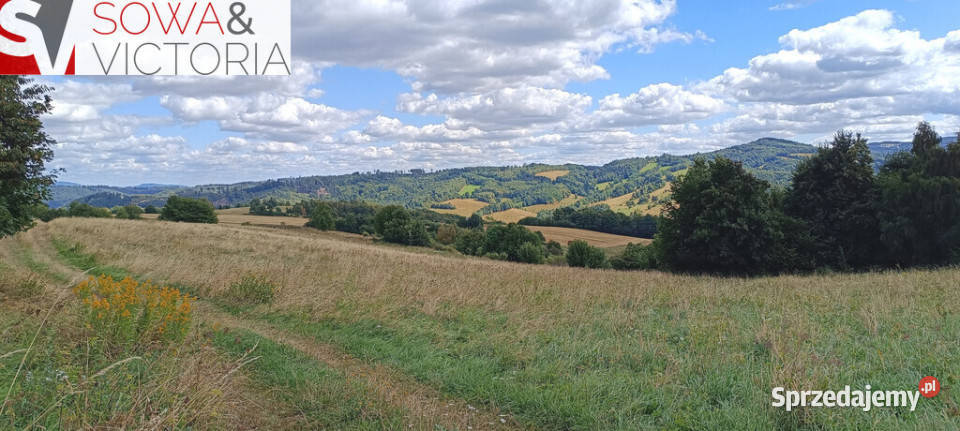Widokowe słoneczne działki w Niedźwiedzicy Niedźwiedzica sprzedam