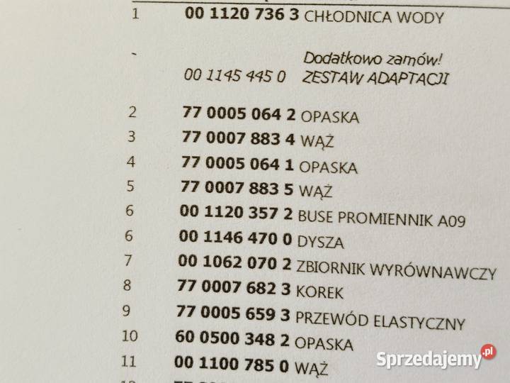 Claas Axion 840 CMatic 13r 240 Chłodnica wody Stalewo