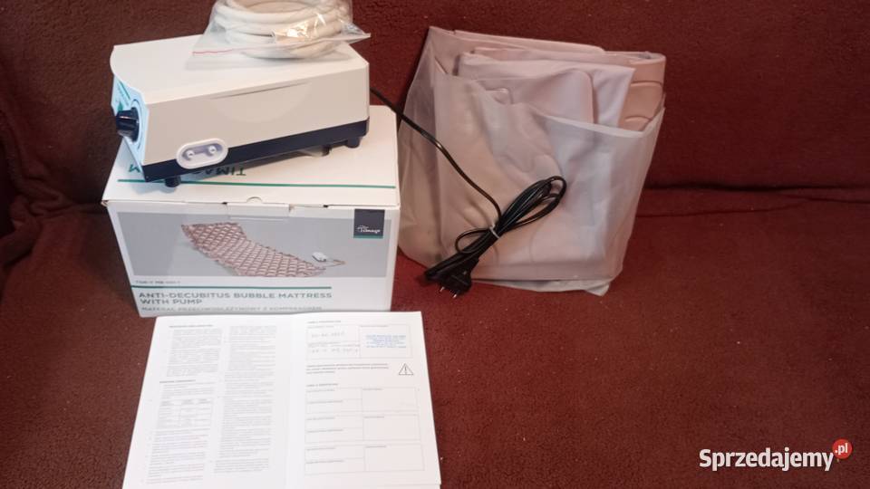 Materac PRZECIWODLEŻYNOWY do 135 Z KOMPRESOREM Zielona Góra