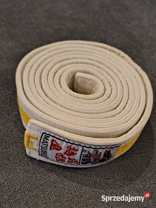 Mocny i wytrzymały pas do Judoga długość 26m Sporty walki mazowieckie Ząbki