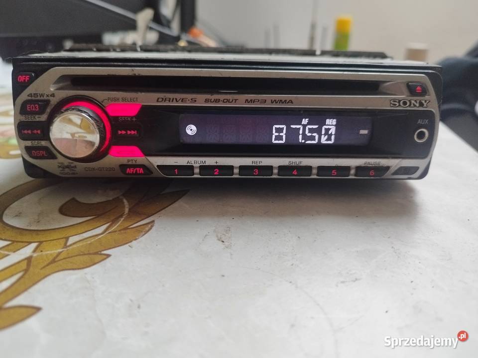 Radio samochodowe Sony sprzedam
