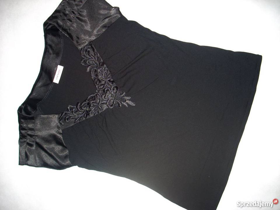 ORSAY piękna bluzeczka Satynowy Haft 38 M Rozmiar 38(M)