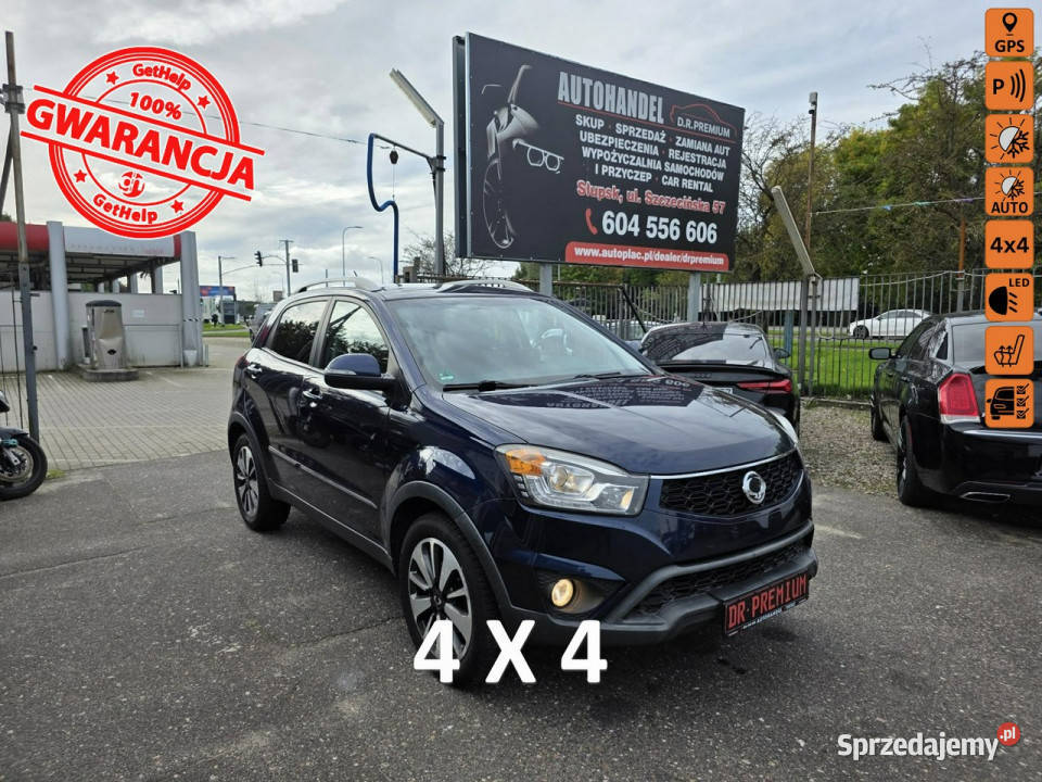 SsangYong Korando 20 Diesel 150 4x4 Navi LED pomorskie Słupsk