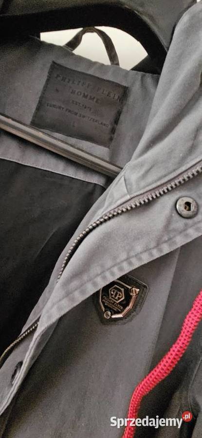 Kurtka Philipp plein XL piękna szara parka Kurtki i płaszcze Warszawa sprzedam