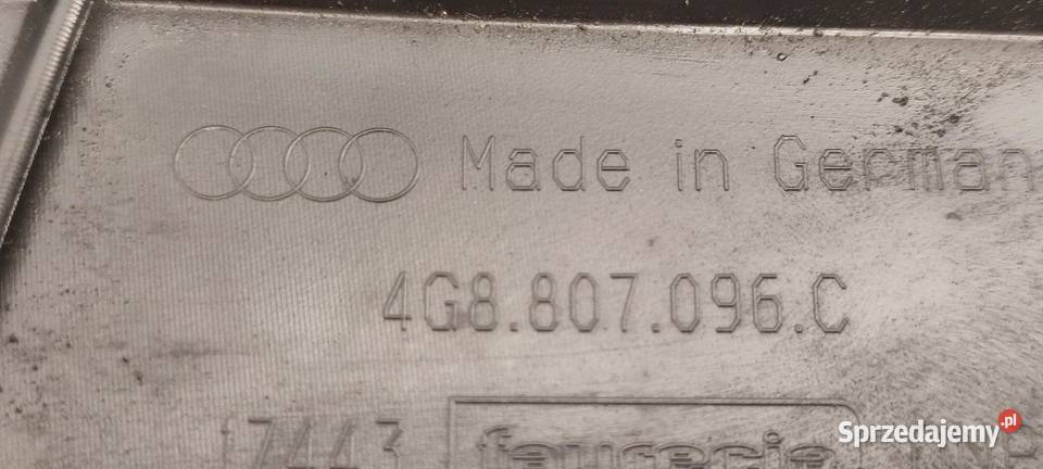 AUDI A7 4G ŚLIZG ZDERZAKA PRAWY PRZÓD 4G8807096C osobowe
