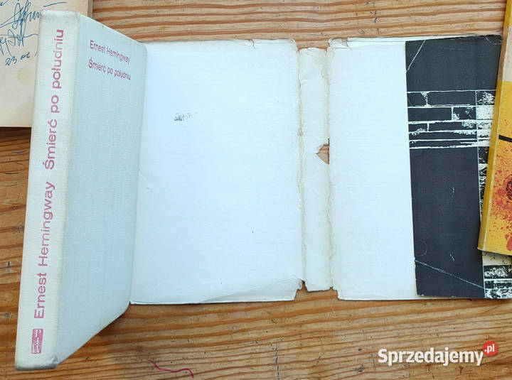 Hemingway 3 książki Śmierć Pożegnanie śląskie Sosnowiec