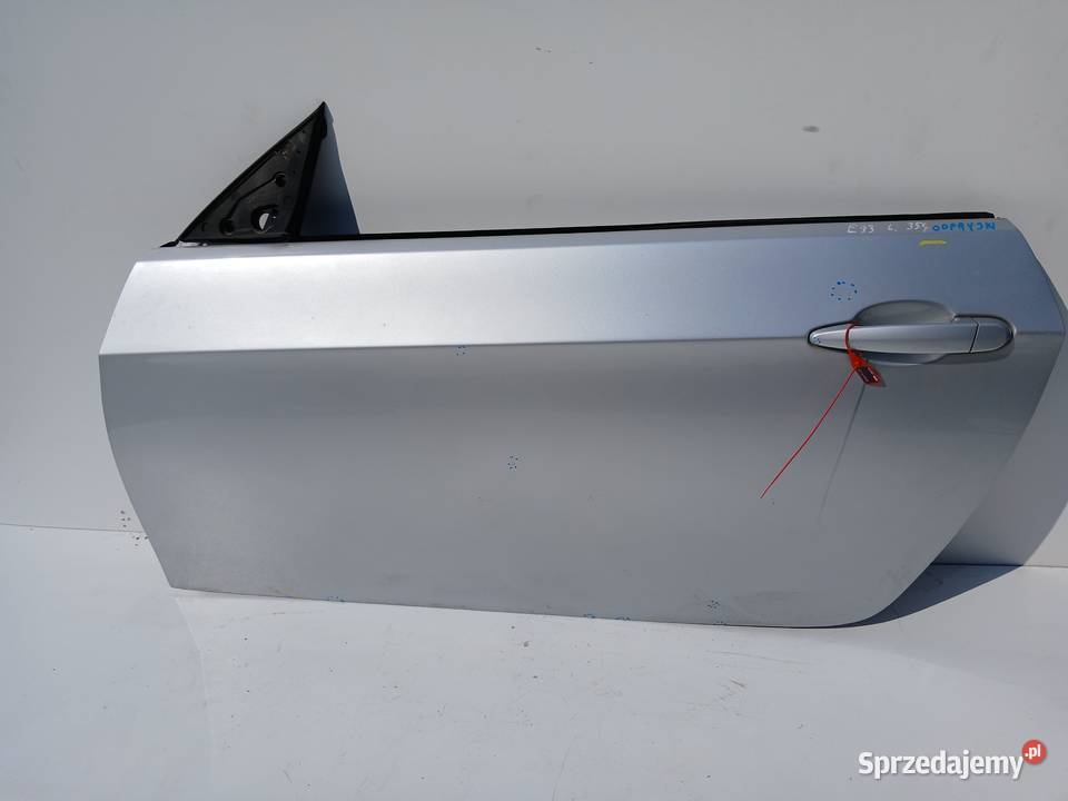 DRZWI LEWE PRZEDNIE BMW E93 TITANSILBER 3547 Strzyżewice