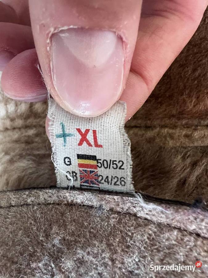 Kożuch z naturalnej skóry i owczej wełny rozmiar Moda i Styl Kraków