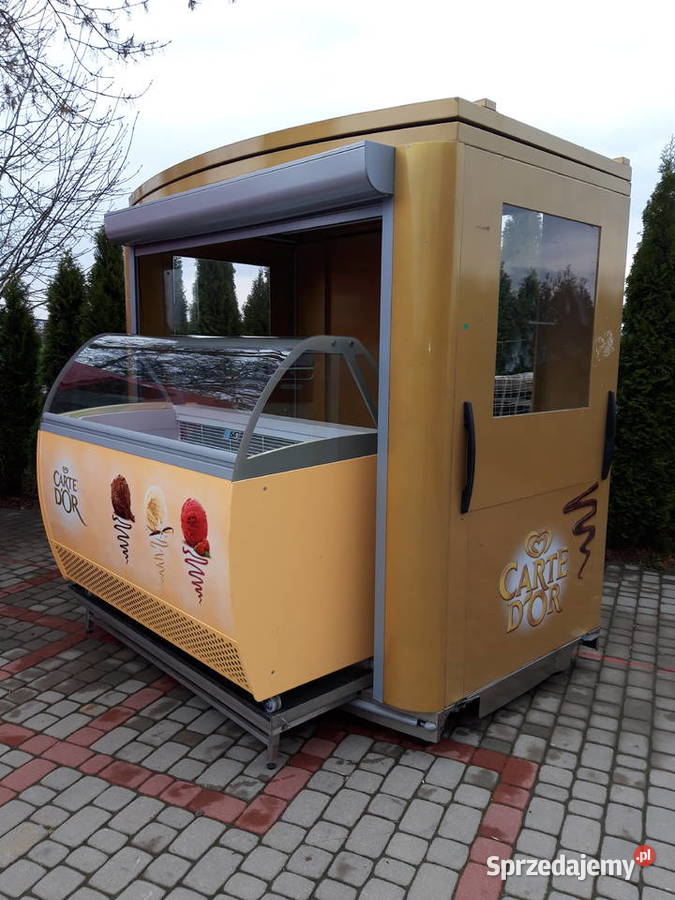 Wózek do lodów mini kiosk lodów witryna Wrocław
